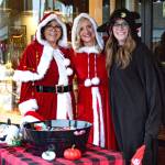 Photo by Monica Berkseth
Three generations of family, from left, Deborah Hunt, Libby Rogers, and Cadence Rogers, owners of Coles Jewelers, get in the Halloween and Christmas spirit during the Sequim Merchants trick-or-treat event.
