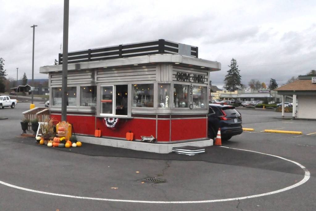 Sequim Gazette photo by Matthew Nash/
Chaos Coffee opened in March, and four generations of family either helped renovate and/or currently work in the stand at 651 C W. Washington St., Sequim.