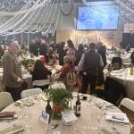 Sequim Gazette photo by Kathy Cruz
The gym at the Sequim Boys and Girls Club was transformed for the dinner and auction, themed We Grow Our Own, with 400 guests seated among 40 tables, each with 10 place settings.