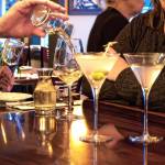 Sequim Gazette photos by Monica Berkseth
Bartender Dan Owens pours drinks for two customers on a recent Tuesday evening.