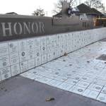 More than 400 tiles honoring veterans and veteran organizations are currently up at Sequim Museum & Arts Veterans Monument with room to add about 1,000 more.