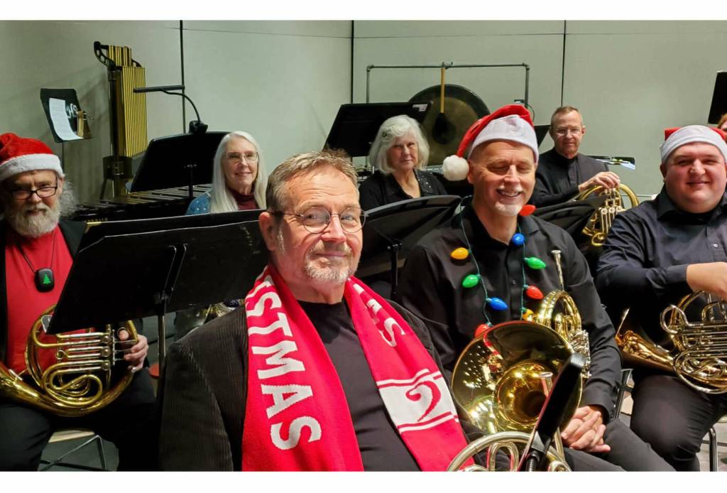Photo courtesy Sequim City Band/ The Sequim City Band will perform the free holiday concert Festive Flourishes at 2 p.m. on Sunday, Dec. 21 in the auditorium at Port Angeles High School.