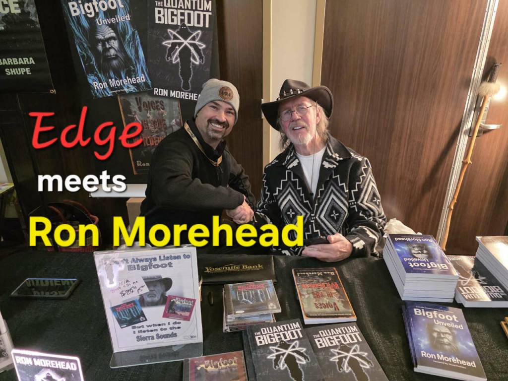 Edgecombe meets with Bigfoot researcher Ron Morehead for his YouTube show.