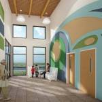 Image courtesy Jamestown SKlallam Tribe
Matt McKnight, executive director of Jamestown Salish Seasons, said the clinics 16 beds are anti-ligature, meaning objects inside cannot be used to harm patients or staff. All of those things have been labored over very extensively from the very start of the project, McKnight said.