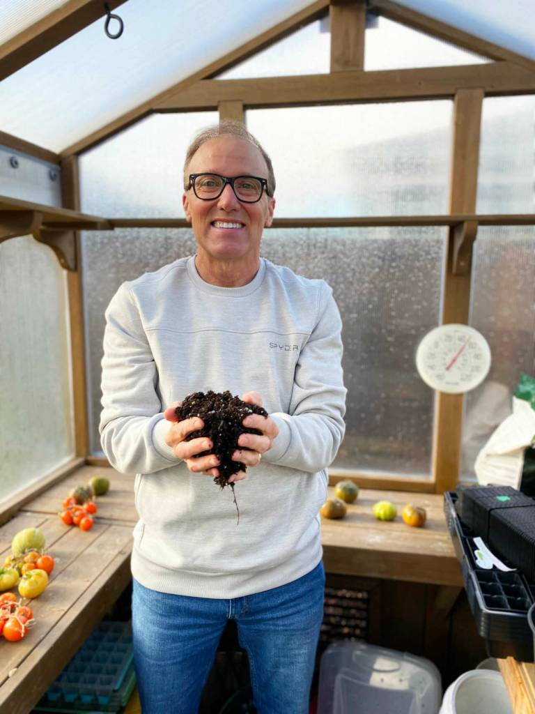 Photo by Corlene Eberle/ Master Gardener Dave Eberle presents Love Your Soil on Feb. 12 as part of the Clallam County Master Gardeners Green Thumb Education Series.