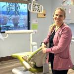 Sequim Gazette photo by Matthew Nash/
Dr. Bri Butler, Jamestown SKlallam Tribe Family Dental Clinic dental director, stands in one of the pediatric rooms of the dental clinic that she helped develop. The tribe is planning to move its Blyn clinic into the City of Sequim to expand both pediatric and adult services.