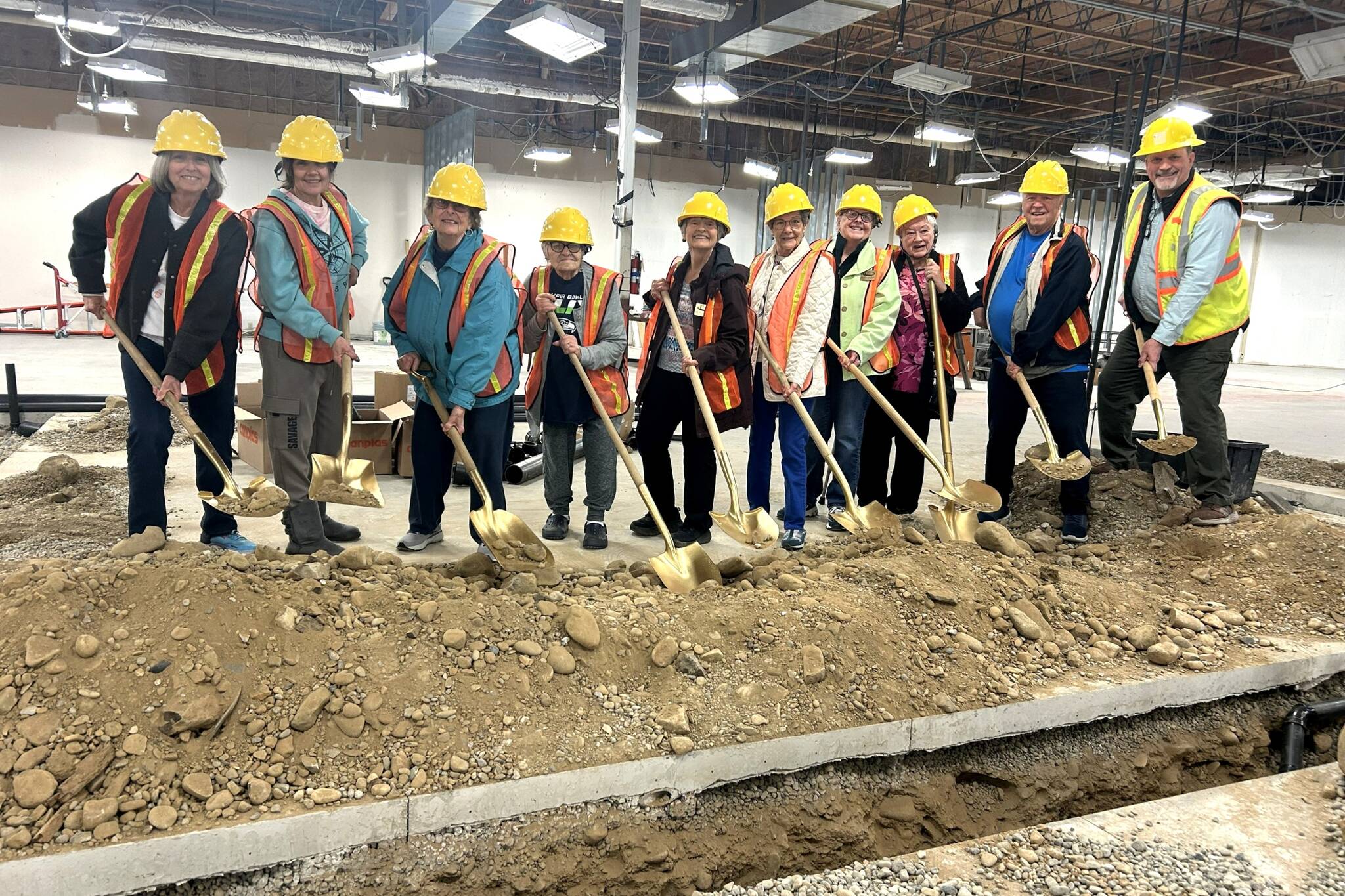 Shipley Center holds groundbreaking inside new facility