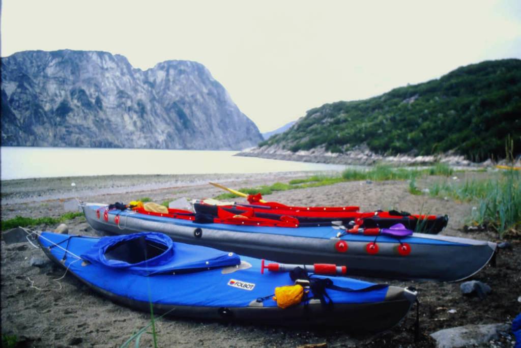 Photo courtesy Henry Florschutz/ In 1996, Henry and Donna Florschutz enjoyed an 11-day sea kayaking trip to the East Arm of Glacier Bay National Park.