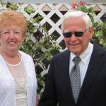 File photo courtesy of Hamilton family/
Kathy Barnes and Ross Hamilton exchanged vows on July 1, 2018 in Sequim. Hamilton had been a bachelor his entire life and reconnected with Barnes, his childhood friend.