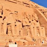 Photo courtesy Steve and Mirja Wilson/ The massive 3,300-year-old Abu Simbel temple was one of the temples entirely disassembled and moved to higher ground in 1968 when the Aswan Dam and Lake Nasser flooded its original location.