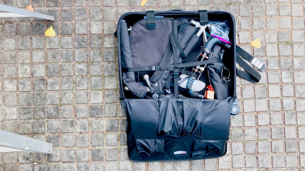 Steve Durrants Davidson packed.