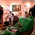 Photo by Monica Minyard
Three teams competed in the Sequim Irrigation Festivals first Trashion Challenge on March 7 using various garbage to create a fashionable look.