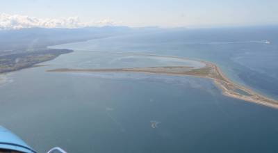 Sequim Gazette file photo by Matthew Nash
Jamestown SKlallam Tribe seeks legislative support to transfer about 900 acres of land, including the Dungeness National Wildlife Refuge with the Dungeness Spit, pictured, Protection Island, and land in Blyn by Sequim Bay to its ownership. Tribal Chairman/CEO W. Ron Allen said if transferred, theyd only enhance accessibility, and capacity to educate the community and general community, including tourists.