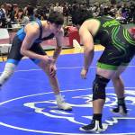 Photo courtesy Dustin Jones/ Jayms Vilona of Sequim competes at the Twin City 3-Styles Classic in Centralia in late March. He went 4-0 in the tournament.