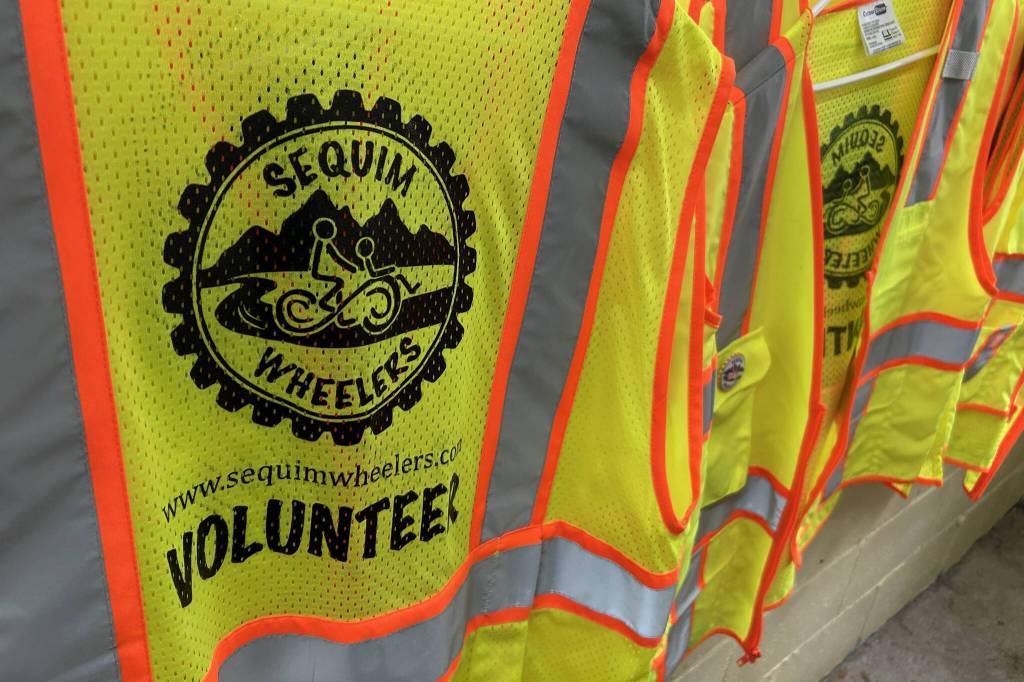 Sequim Gazette photo by Matthew Nash/ Sequim Wheelers has about 75 volunteers now and seeks even more to provide free adaptive bike rides for residents who are unable to ride a bicycle on their own. They host an open house from 11 a.m.-2 p.m. Saturday, April 11 at the Dungeness River Nature Center.