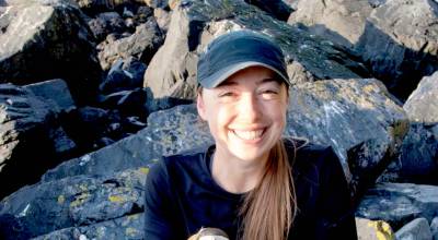 Photo by Robin Corcoran
Katie Stoner, a PhD candidate at Oregon State University, will give a presentation on puffins at the next installment of the Olympic Peninsula Audubon Societys Backyard Birding series, set for Wednesday, April 15.