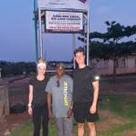 Photo courtesy Sequim Sunrise Rotary Club/ Last years Walk for Water helped sponsor a well for a schoolhouse in Ghana.