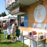 Sequim Gazette photo by Monica Berkseth/ Sugar & Spice mini-doughnuts was one of several food vendors available during Family Fun Days.