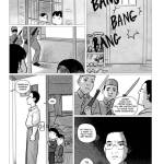 This page from George Takeis They Called Us Enemy shows an example of the graphic novels illustrations by Harmony Becker.