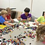 Photos courtesy Olympic Peninsula YMCA 
Jordan R. and other campers enjoy Lego Mania during summer camp in 2025.