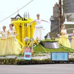 Sequim Gazette photo by Matthew Nash/ The Daffodil Festival won the Grand Sweepstakes in the Sequim Irrigation Festivals Grand Parade.