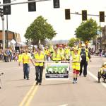 Sequim Gazette file photo by Matthew Nash/ Community Emergency Response Team (CERT) members walk in the Sequim Irrigation Festival Grand Parade on May 9. They have 17 teams with more than 400 team members across the Sequim area.