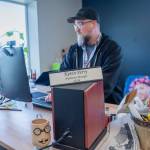 As operations manager, Perry now spends much of his time in his second-floor office.