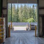 Sequim Gazette photos by Emily Mathiessen 
The existence of a loading dock was part of the criteria for the food bank to become a Regional Distribution Organization.