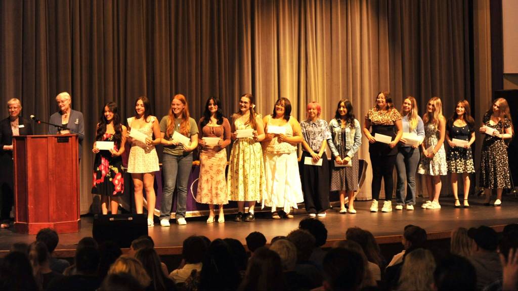 Soroptimist International of Sequim grants multiple scholarships to Sequim senior girls to help them with their education post-high school.