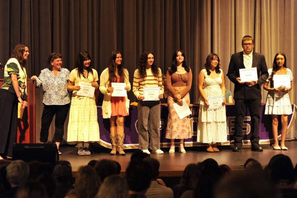 Sequim Gazette photos by Matthew Nash
Sequim Education Foundation celebrates its scholarship recipients on May 27.