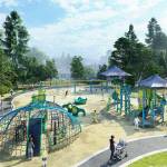Photo courtesy City of Sequim/
RRM Design Group, which led a community survey about park redesigns in 2023, has been chosen to design a renovation for Margaret Kirner Park. Their survey saw a majority of residents favor a Chutes and Ladders theme.