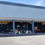 Photo courtesy Shipley Center
At the former JCPenney store that will soon become the new senior center, veneer brick has been removed exposing where windows were during the buildings Safeway era from 1981-1994.