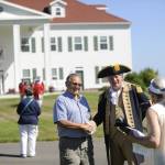 Vern Frykholm, seen at the Northwest Colonial Festival as George Washington, first appeared as the president at the George Washington Inn in 2012 at high teas. This year, hes appeared more than ever as the president at events across the Pacific Northwest.