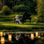 Photo courtesy Jennifer Thomas
Jennifer Thomas, seen performing for her music video Etude for the Dreamer in 2022 at Nelsons Duckpond & Lavender Farm will perform her first outdoor concert at the farms pond on Aug. 8. Find tickets for the one-night-only concert at jenniferthomasmusic.com/pages/concerts. Sequim artist Ryan Stewart will also perform.
