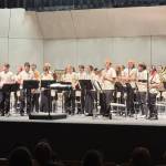 Photo courtesy Tyler Benedict/ Paul Bain, director of bands at Western Washington University, led the High School Honor Band on June 6 in Port Angeles High School Auditorium for The North Olympic Winds Honor Bands event. In total, 107 students participated in middle and high school honor bands.