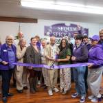 Photo by Time Catcher Photography 
A ribbon cutting was held on Friday, June 5 during the grand opening of Sequim Spice & Tea, now owned by Jason and Lymari Dye. The celebration coincided with Sequims First Friday Art Walk.