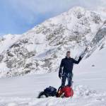 Photo courtesy Paul Balkan/ Former Sequim resident Paul Balkan gives a thumbs-up at 13,300 feet, near Windy Corner at Denali.