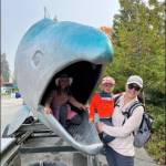 Photo courtesy NOLS 
Tykes can learn from the North Olympic Salmon Coalition and visit Fin the Salmon at the Sequim Library on Thursday, July 30.