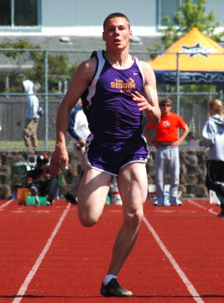 Kincaid Nichols, a 2008 SHS graduate, won the state title in the 100-meter dash as a senior, and scored 17 touchdowns for the Wolves football team to earn first team All-League honors.