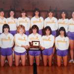 Photos courtesy Sequim Athletic Educational Foundation
The 1983-84 SHS Volleyball Team won the Olympic League championship and finished second at the state 2A tournament.
