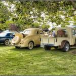 Ninety classic vehicles were on display, according to the Elks Magan Waldron.
