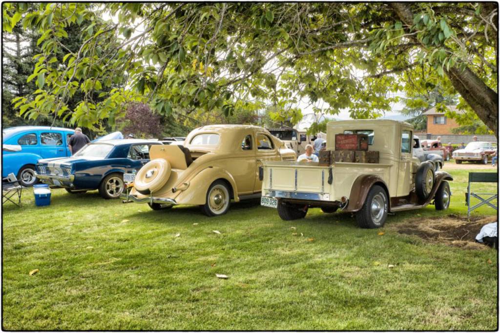 Ninety classic vehicles were on display, according to the Elks Magan Waldron.