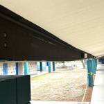 Sequim Gazette photo by Matthew Nash/ Sequim School District officials anticipate hiring a contractor soon to repair a beam at Helen Haller Elementary that was identified on July 15 to have deflection.
