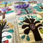 For her quilts, Beverly Beighle said she enjoys the hand work involved. She is a self-taught quilter but was inspired by her grandmother who quilted.