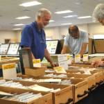 Sequim Gazette file photo by Matthew Nash/ Organizers of the Strait Stamp Show, pictured in 2025, say many visitors come from across the Pacific Northwest, including Victoria, British Columbia, Canada.