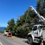 Photos courtesy Clallam County PUD
Eight employees of Clallam County PUD make up work crews that manage fast-growing vegetation around approximately 800 miles of overhead lines and 16,000 poles.