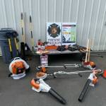 Photo courtesy Clallam County Fire District 3/ Using state and local grant funds, Clallam County Fire District 3 purchased a tool cache that partnering neighborhoods can use as part of its Firewise Program.