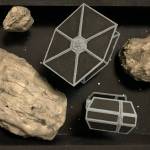 Photo courtesy Michael Clark/ In recent years, Michael Clark took his interest in making models to create scenes for the vehicles, such as this scene from the Star Wars franchise.