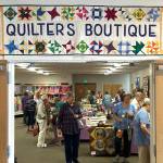 Sequim Gazette photo by Matthew Nash/ The Quilters Boutique hosted thousands of items made by local quilters to support the Sunbonnet Sue Quilt Club.